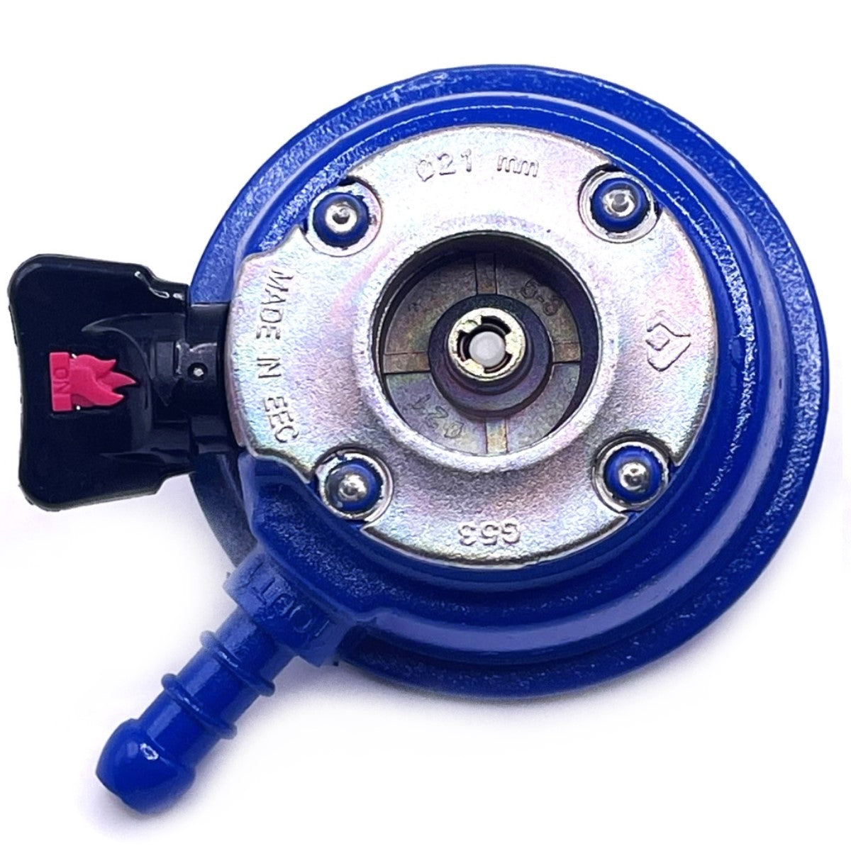 21mm Clip on Butane Regulator, for use with Calor 7kg and 15kg bottles