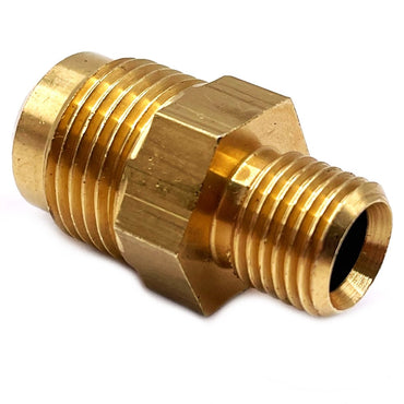 Gas Lpg  3/4" unf jic Male to 1/4" straight Connector Fitting