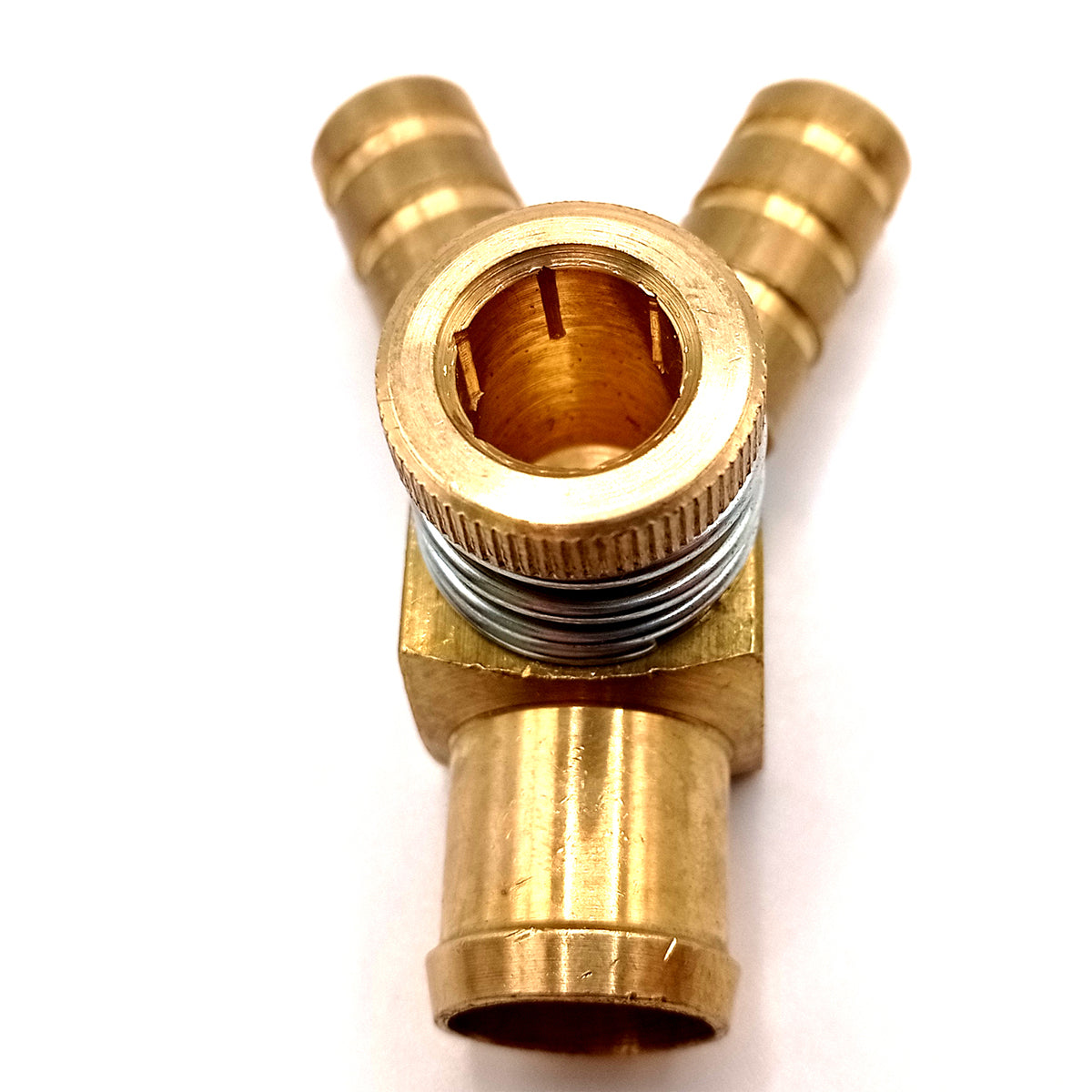 16 x 12 mm Manual Gas Valve Flow control on hose BRASS for lpg conversion