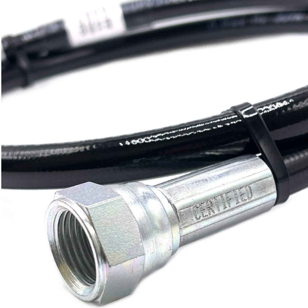 Gaslow Filler hose R67 JIC 3/4" UNF For GasIt Cylinders 1 meter or 2 meters STRAIGHT - STRAIGHT