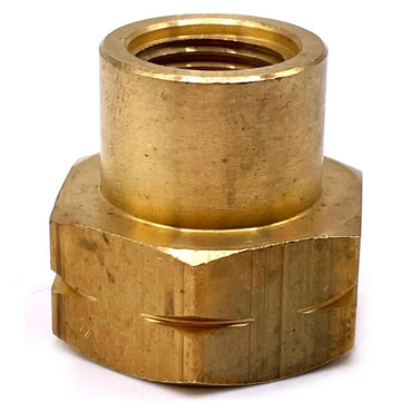 Brass fitting reducing  W21.8×1″ LH -  M14X1,5 RH