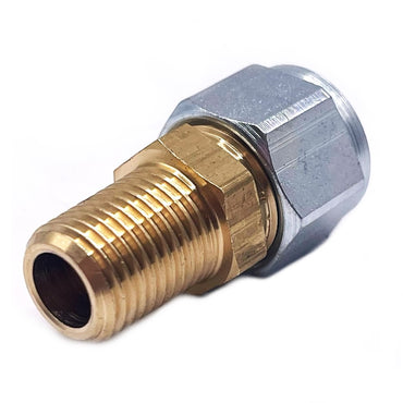 LPG Autogas Male G 1/4 To flexi pipe 8mm Adapter Connector