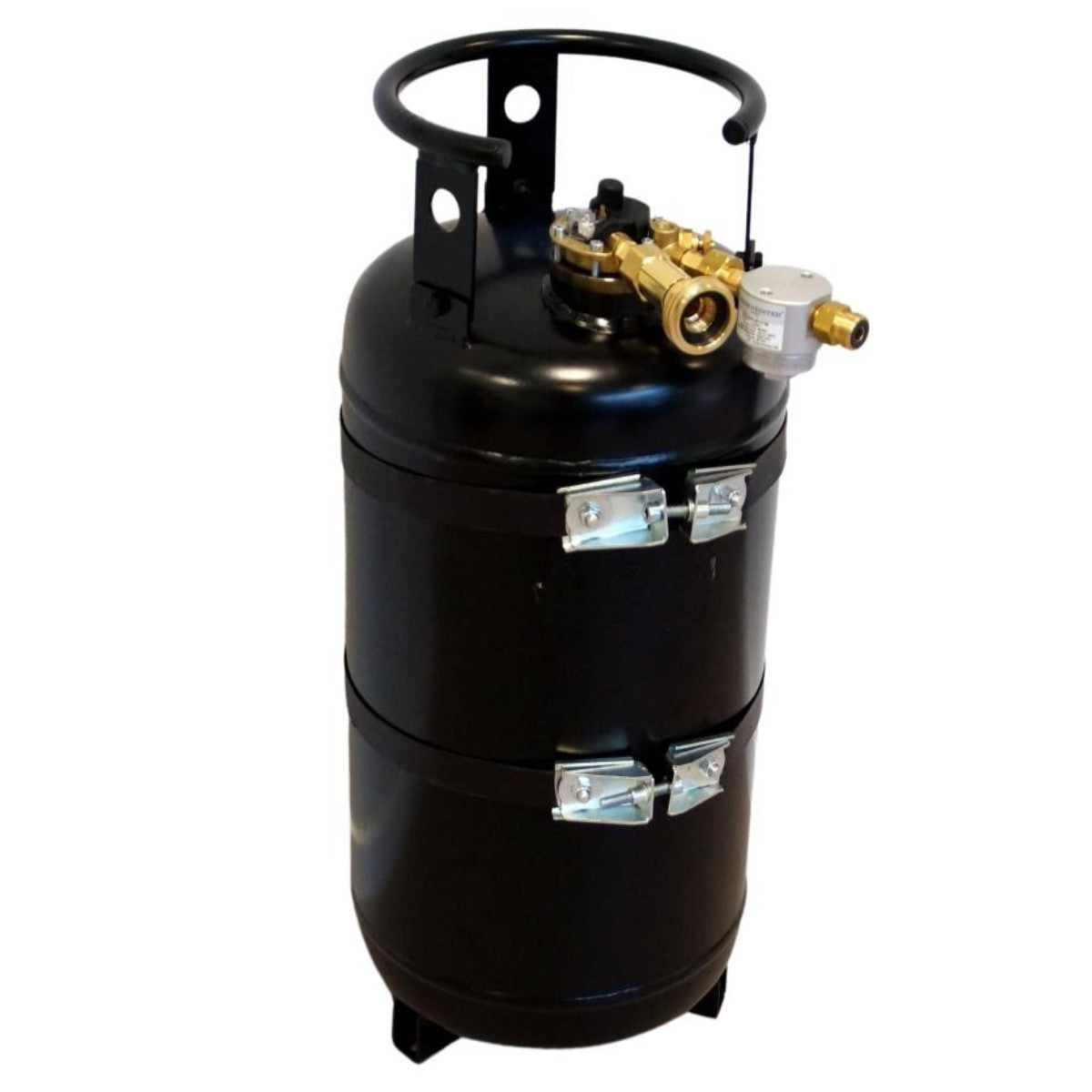 CAMPCO REFILLABLE GAS LPG BOTTLE 36 LTR (16KG) integrated multivalve with automatic 80% filling stop