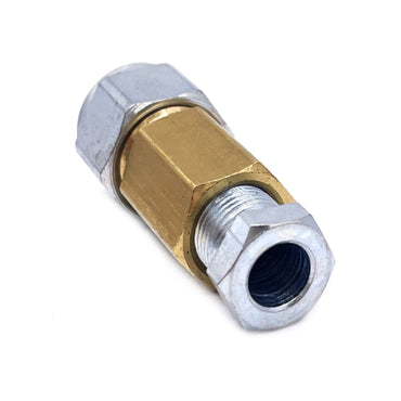 8mm Flexi Faro type pipe hose to 8mm copper tube, pipe Compression Fitting