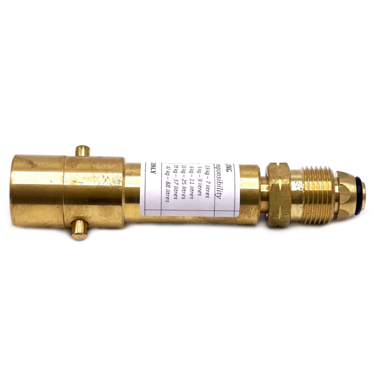 LPG GPL UK Bayonet Propane USA Gas Bottles Tank Filler Brass Adapter Pol Swivel