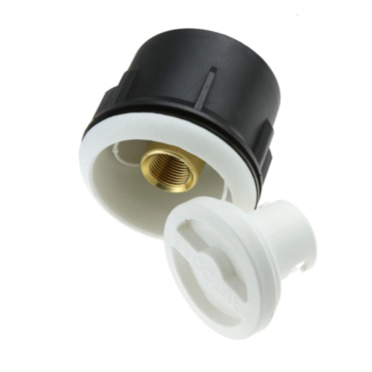 LPG Bayonet Elbow 8mm Filling Point to Gas It or Gaslow Bottle straight Swivel Connector with Pipe and White Housing Box