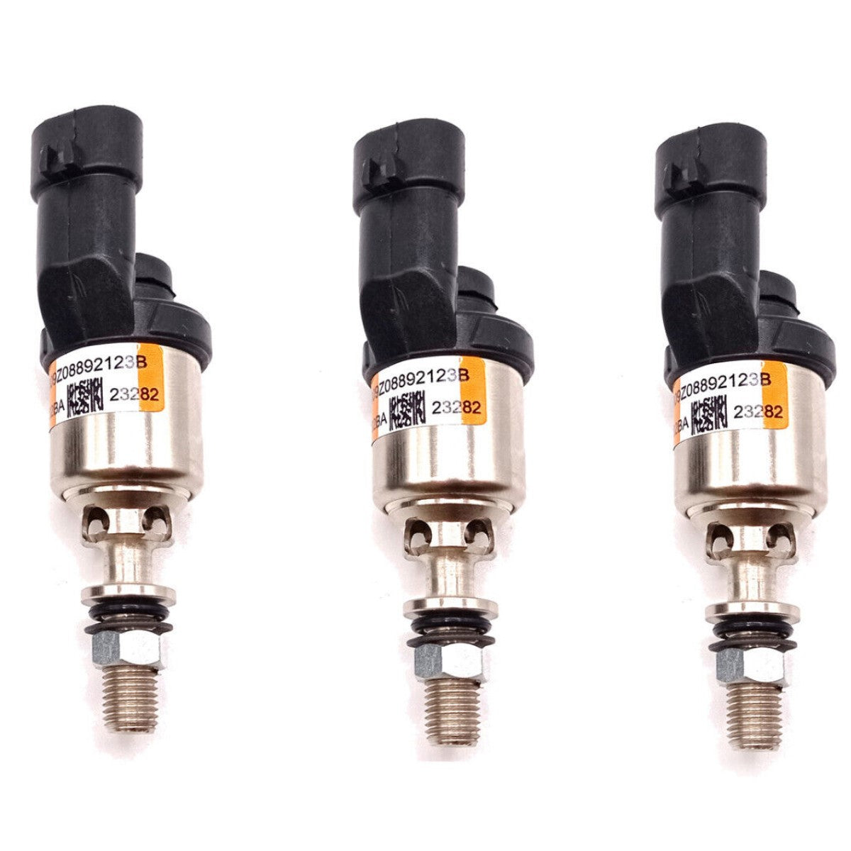 3 x BRC Type Orange LPG Injectors old Screw Model