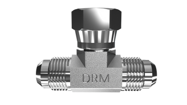 DREHMEISTER T-piece 3/4"-16 UNF thread for LPG filling hose JIC