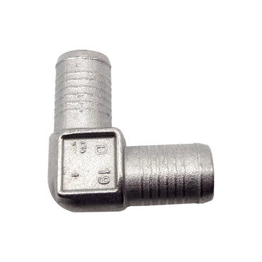 Barbed Elbow Connector Barbed Hose Fitting Adapter  19x19mm