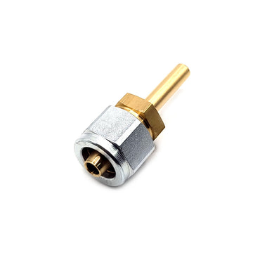 8mm Thermo Plastic Faro Pipe Fitting to 6mm Straight Brass End