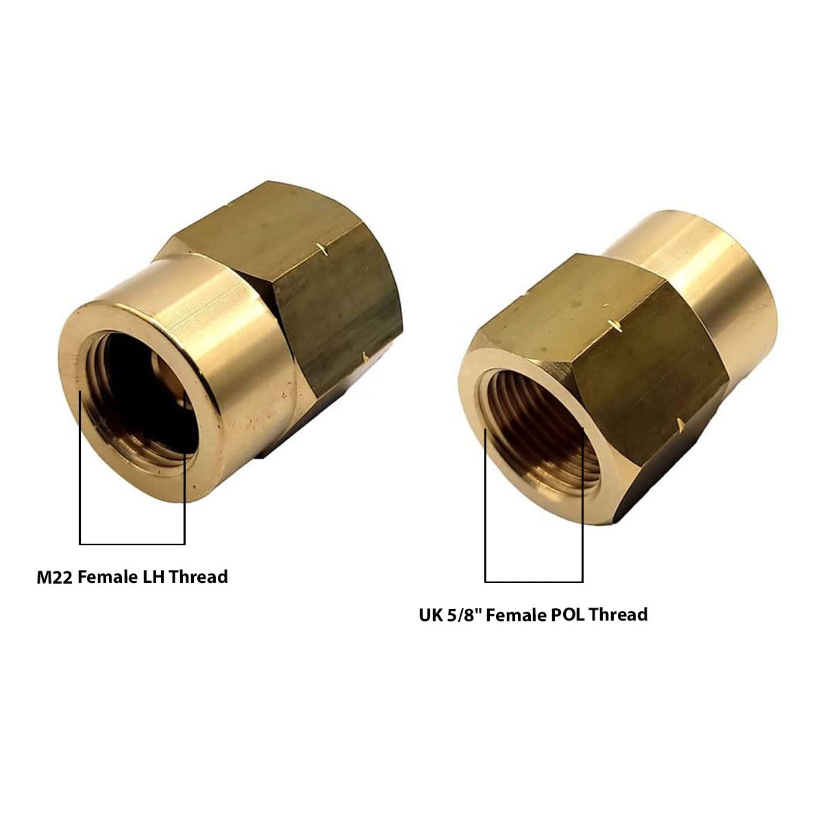 20mm Clip On Gas Cylinder Adapter Set with 37Mbar Gas Regulator and Nut Fitting