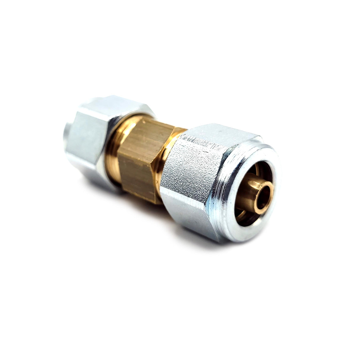 8mm to 8mm Brass Compression Fitting