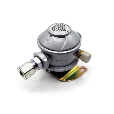 LPG Caravan Motorhome Gas Regulator Bulkhead 30mbar with 10mm Outlet