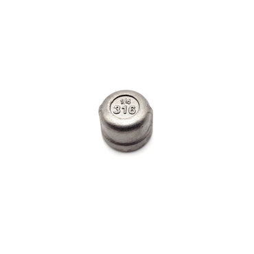 1/4" Bsp Blanking Cap Stop End Stainless Steel