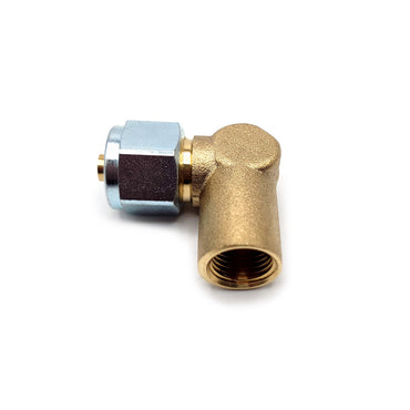 6mm Pipe Hose Angled Elbow Connector with G 1/4 Female Inlet