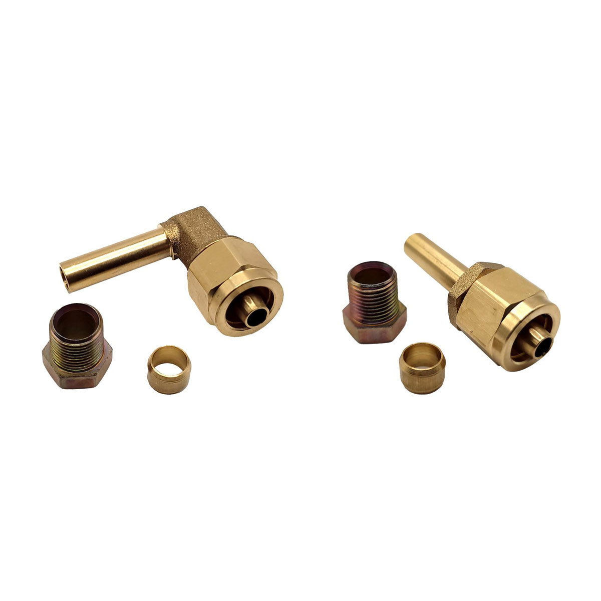 8mm COPPER COMPRESSION FITTING to 1/2 BSP MALE THREAD ADAPTOR PIPE FITTING  LPG