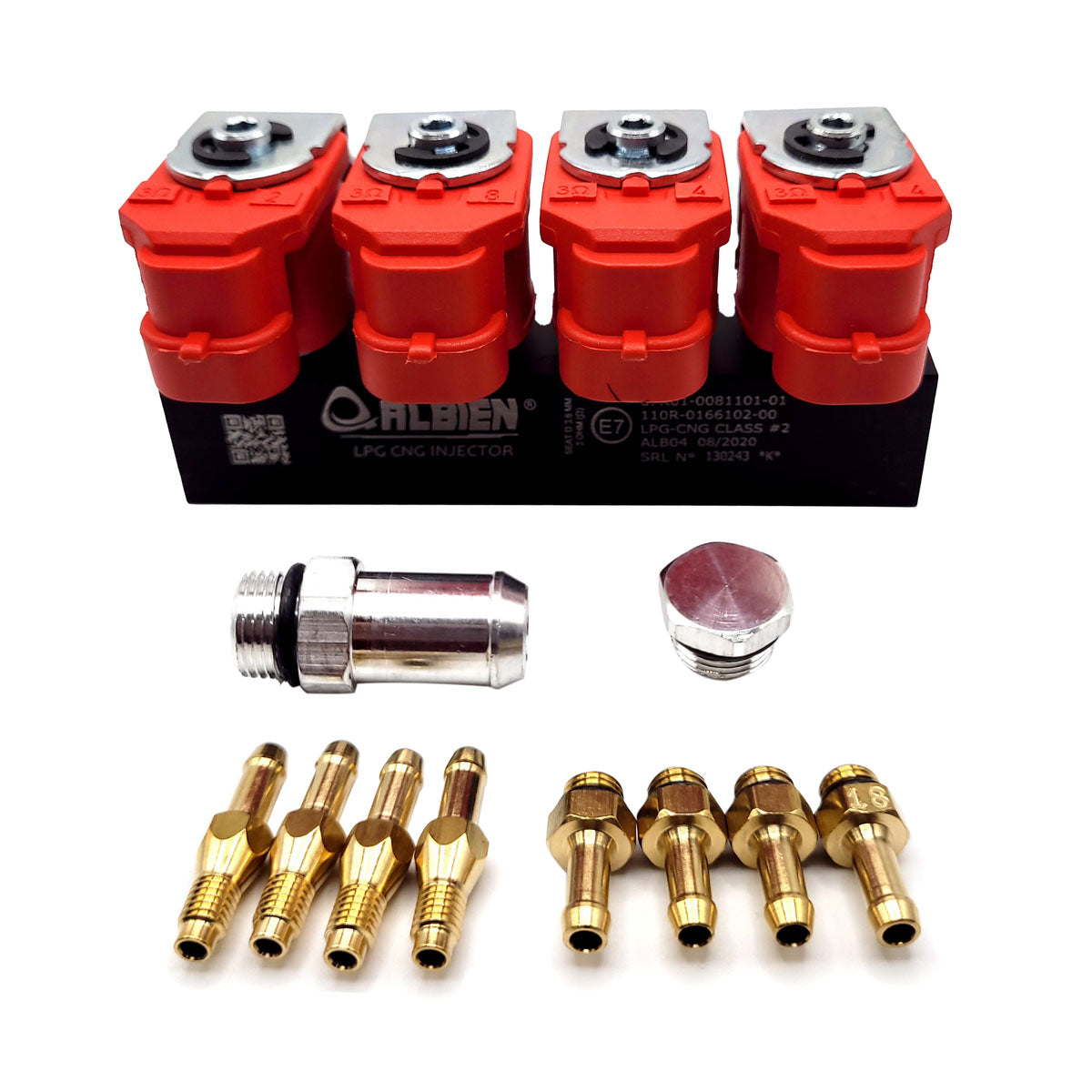 ATIKER OKCAN ALBIEN VALTEK TYPE LPG-CNG AHC 4 Cyl Injectors 3 OHM