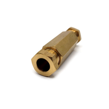 Ø8 to Ø8mm Copper Flexi Pipe Coupling Equal Joint